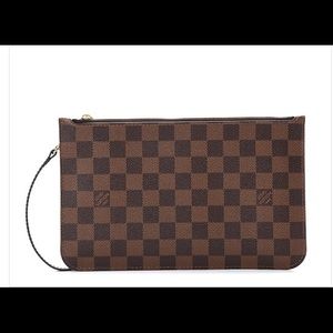 Louis Vuitton Damier Ebene Neverfull Pochette